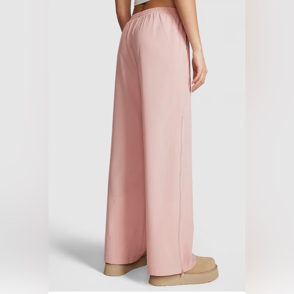 NWT VS Pink Zip It Wide Leg Pants NWT